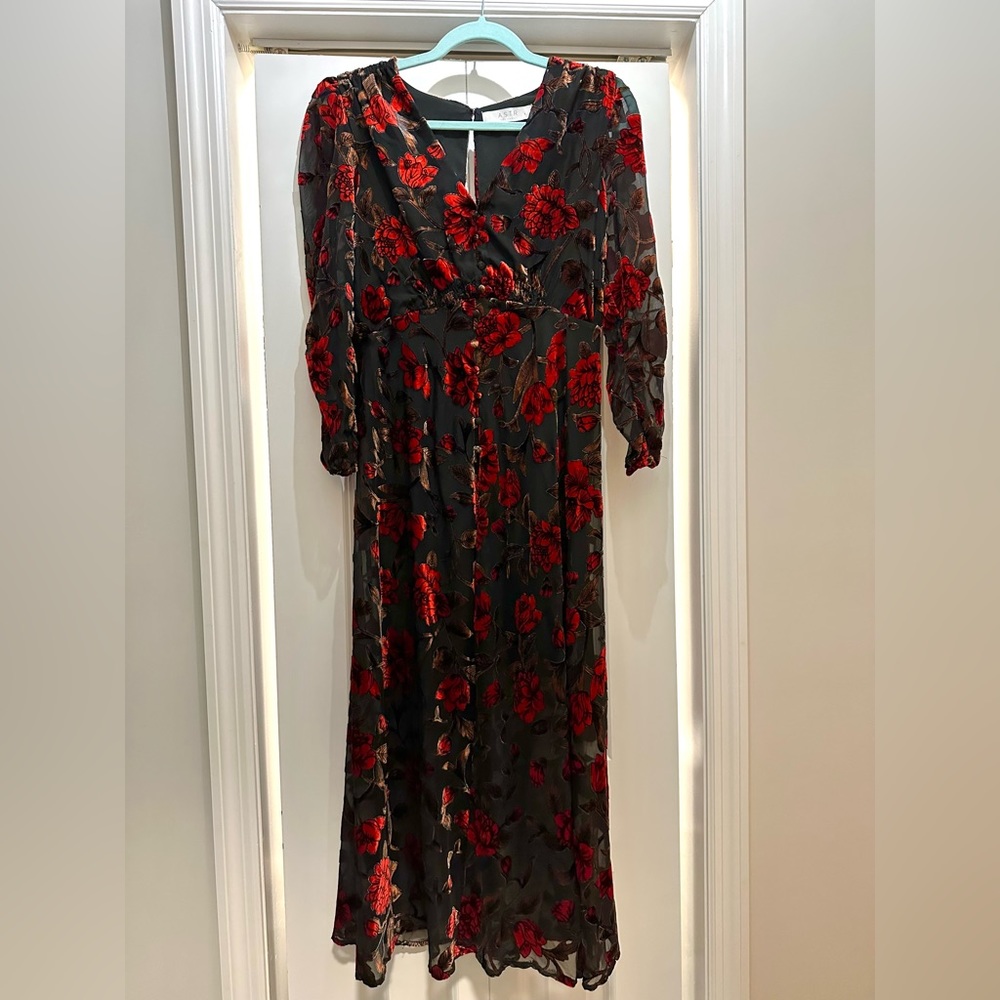 ASTR the label floral cocktail dress